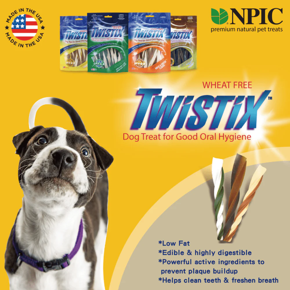 NPIC Twistix Vanilla Mint Flavor Dog Treat - Image 7