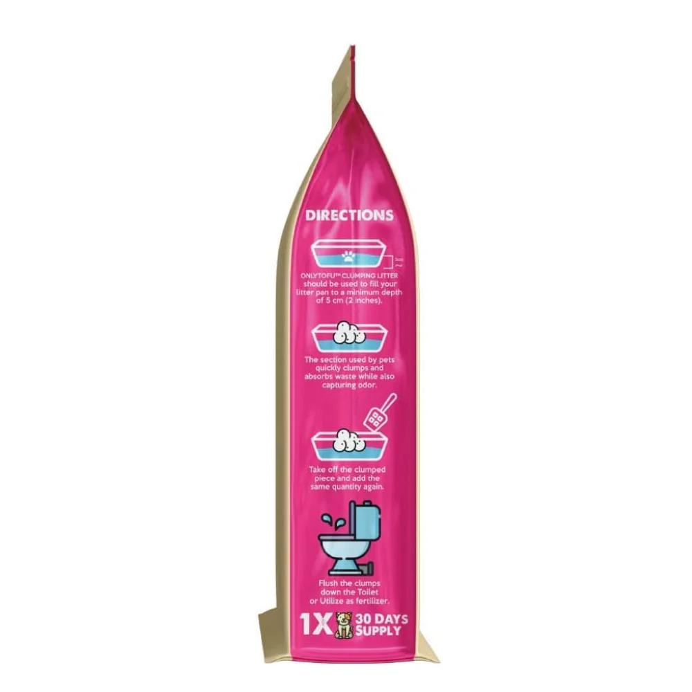 NutraPet Tofu Lavender Sticks Clumping Cat Litter - Image 6