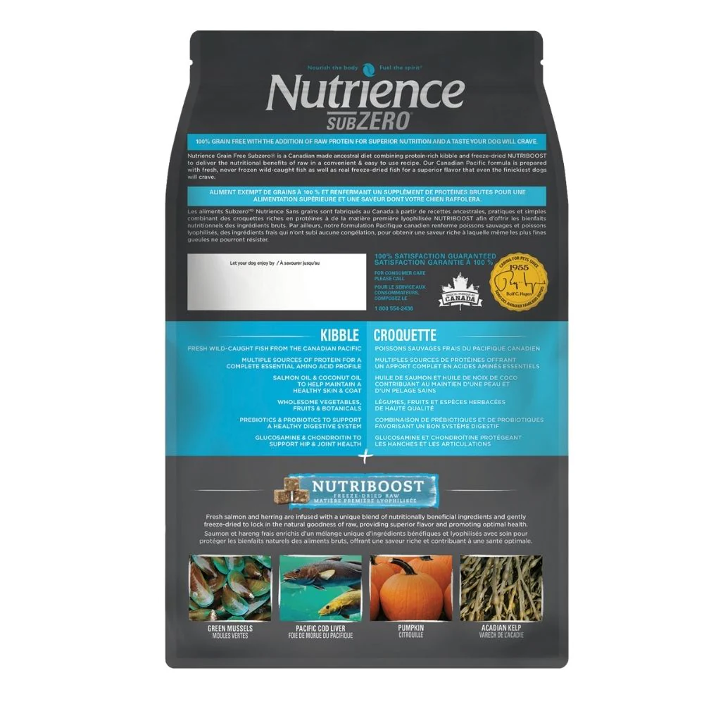 Nutrience SubZero Canadian Pacific High Protien Dog Dry Food - Image 9