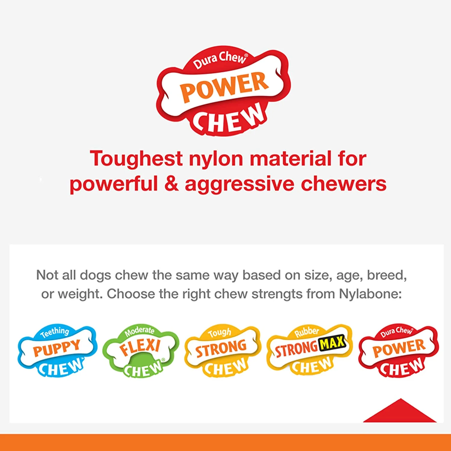 Nylabone Power Chew Gator Alternative Toy For Dogs (Green, Beige) - Image 6
