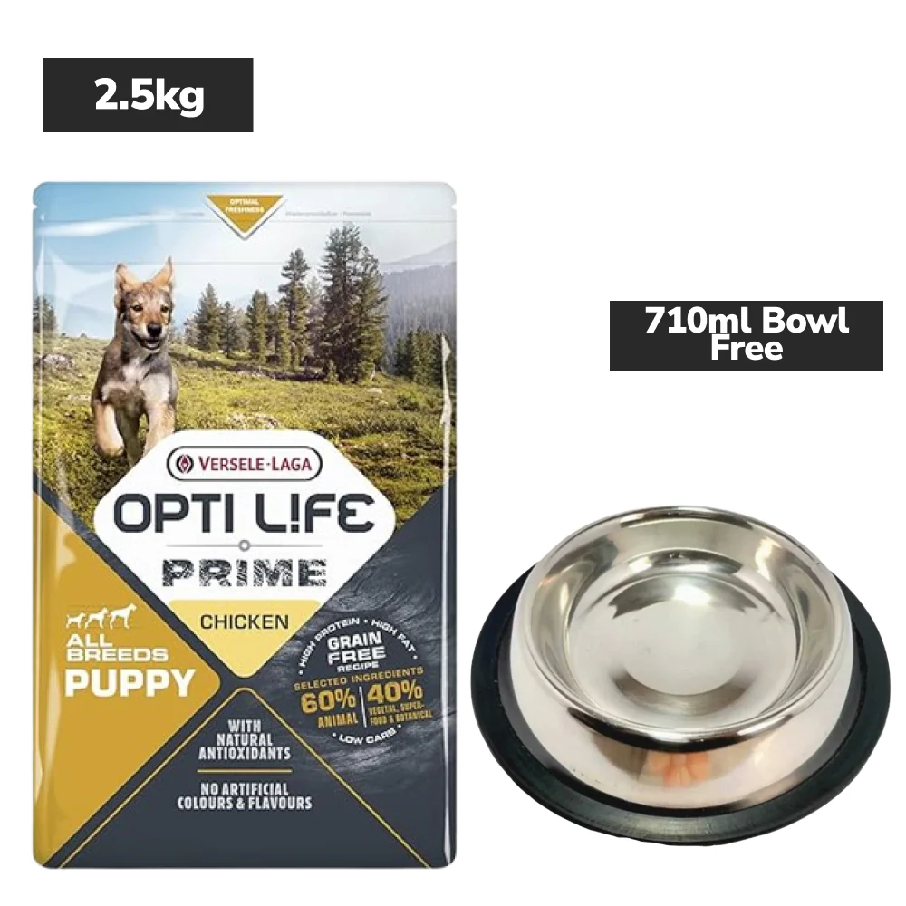 Versele Laga Opti Life Prime Chicken Puppy Dog Dry Food - Image 2