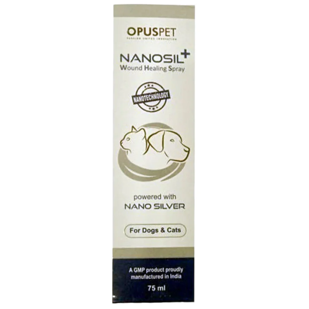 Opus Pet Nanosil Plus Wound Healing Spray for Dogs and Cats (75ml) - Image 2