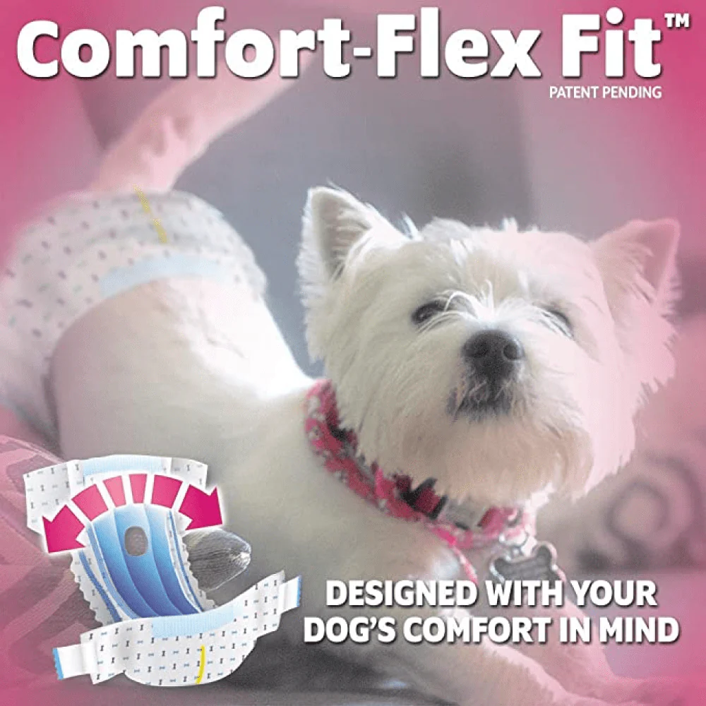 OUT! Disposable Female Diapers for Dogs (46x63cm) - Image 5