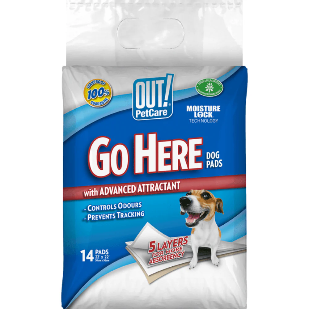 OUT! Moisture Locking Training Pads for Dogs (56x56cm) - Image 4