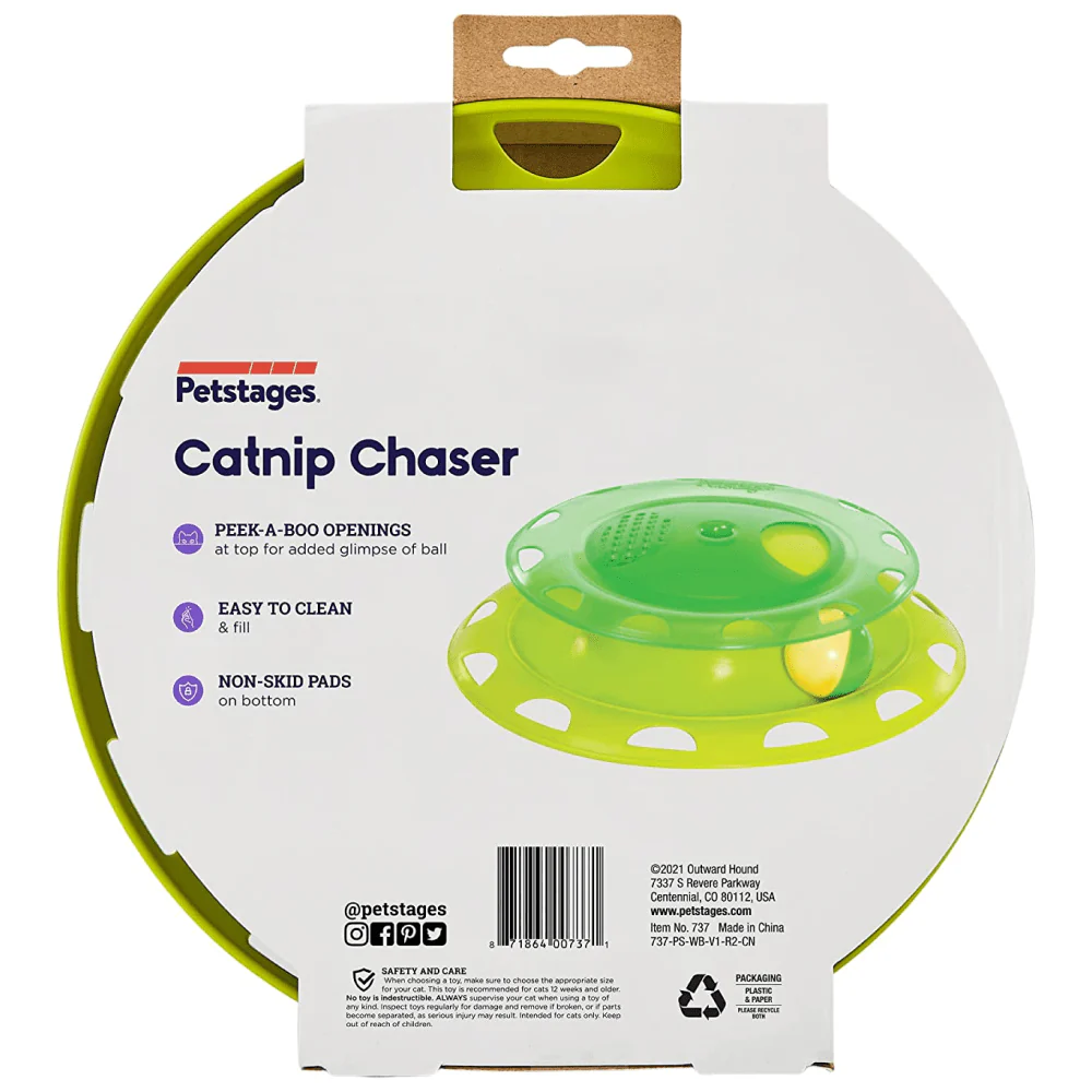 Outward Hound Catnip Chaser Independent Play Toy for Cats - Image 3