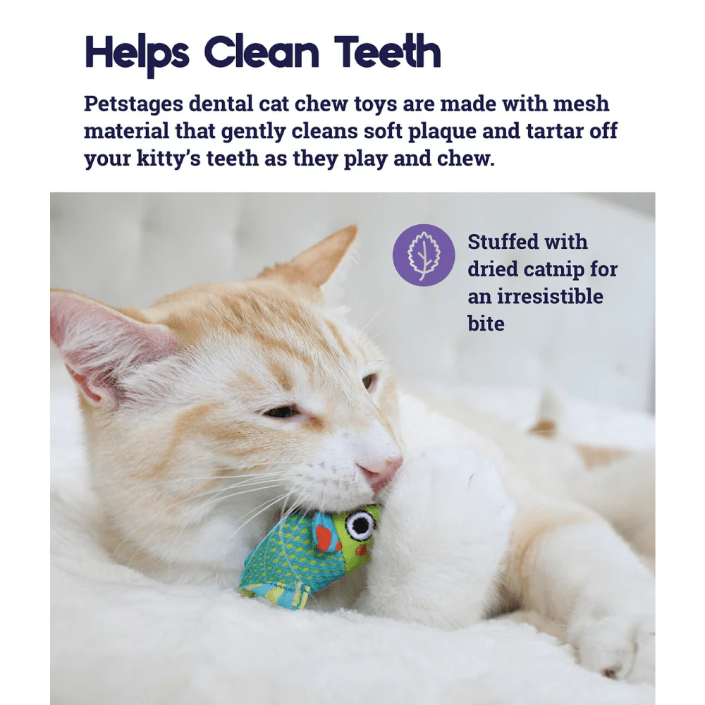 Petstages Hound Catnip Chew Mice Toy for Cats - Image 2