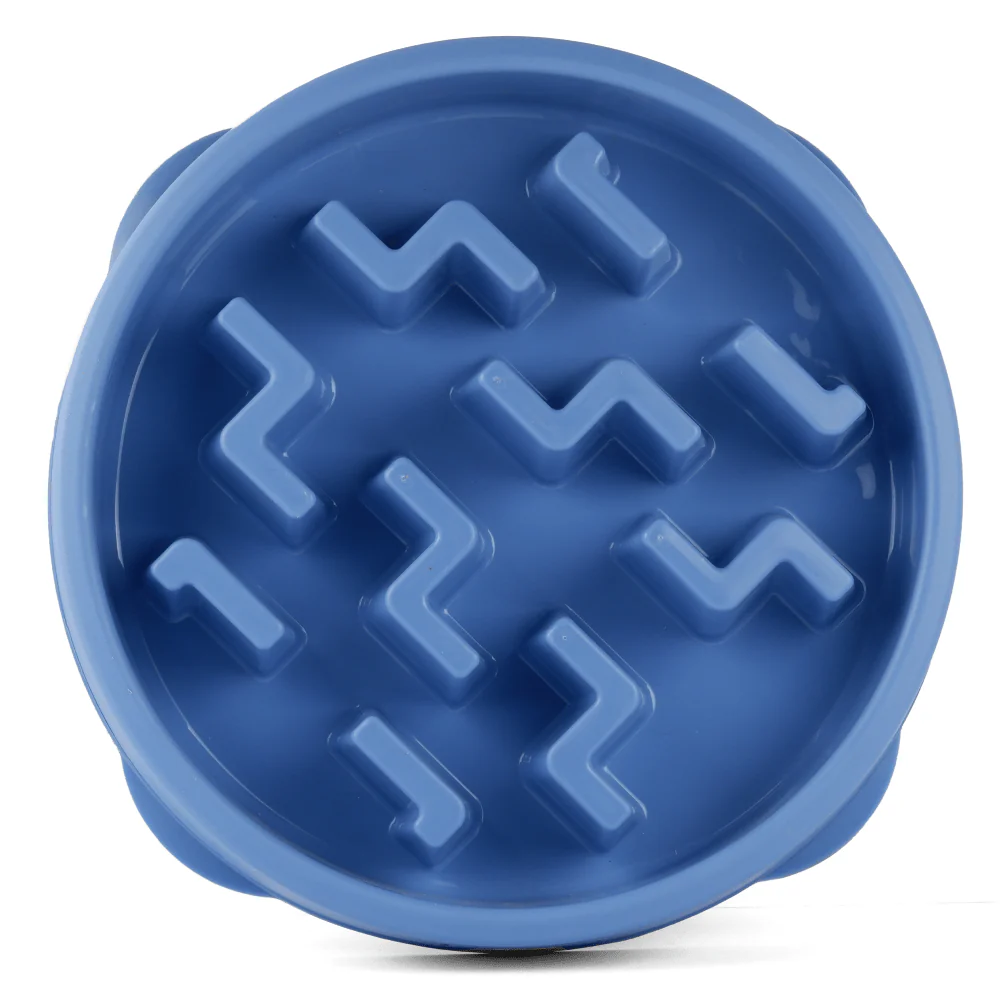 Outward Hound Fun/Slow Feeder for Dogs (Blue) - Image 4