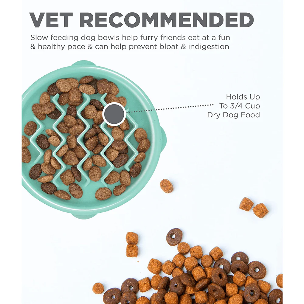 Outward Hound Fun/Slow Feeder for Dogs (Green) - Image 5