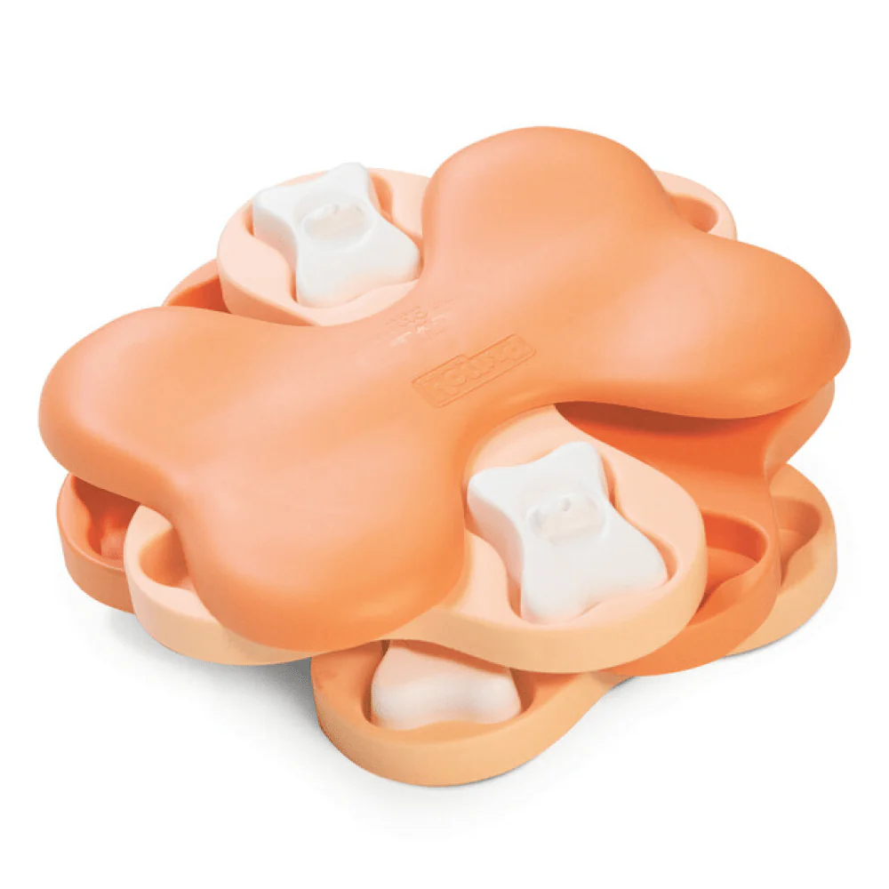 Outward Hound Puppy Tornado Interactive Treat Dispensing Toy (Pink level 2 Intermediate) - Image 8