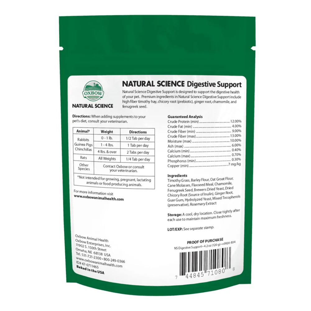 Oxbow Natural Science Digestive Support for Rabbits and Guinea Pigs - Image 4