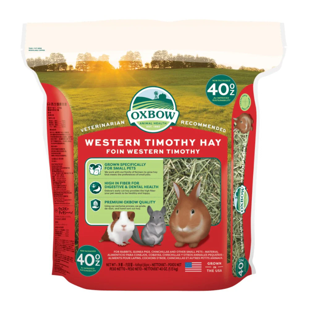 Oxbow Western Timothy Hay Dry Food for Rabbits and Guinea Pigs - Image 6