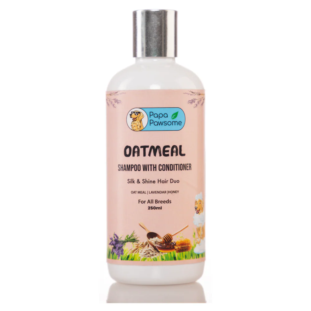 Papa Pawsome Oatmeal Shampoo with Conditioner for Dogs - Image 2