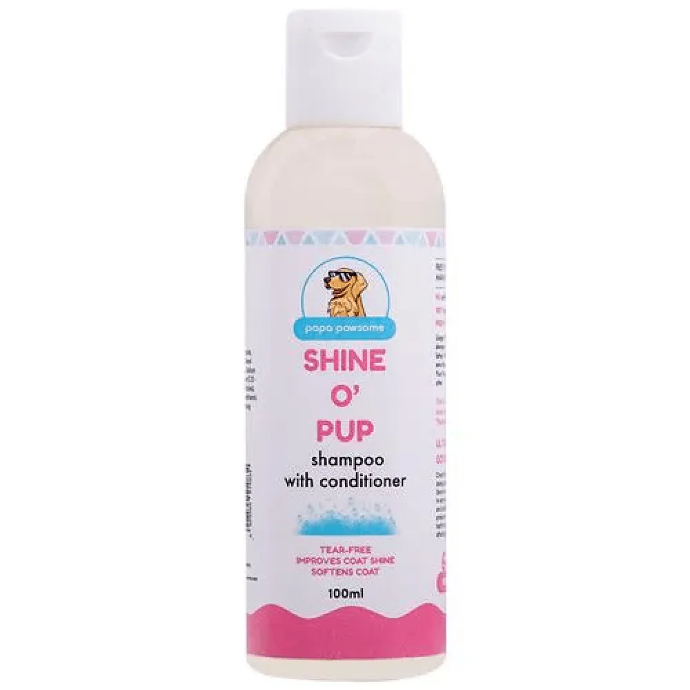 Papa Pawsome Shine O' Pup Tear Free Shampoo with Conditioner for Dogs - Image 9