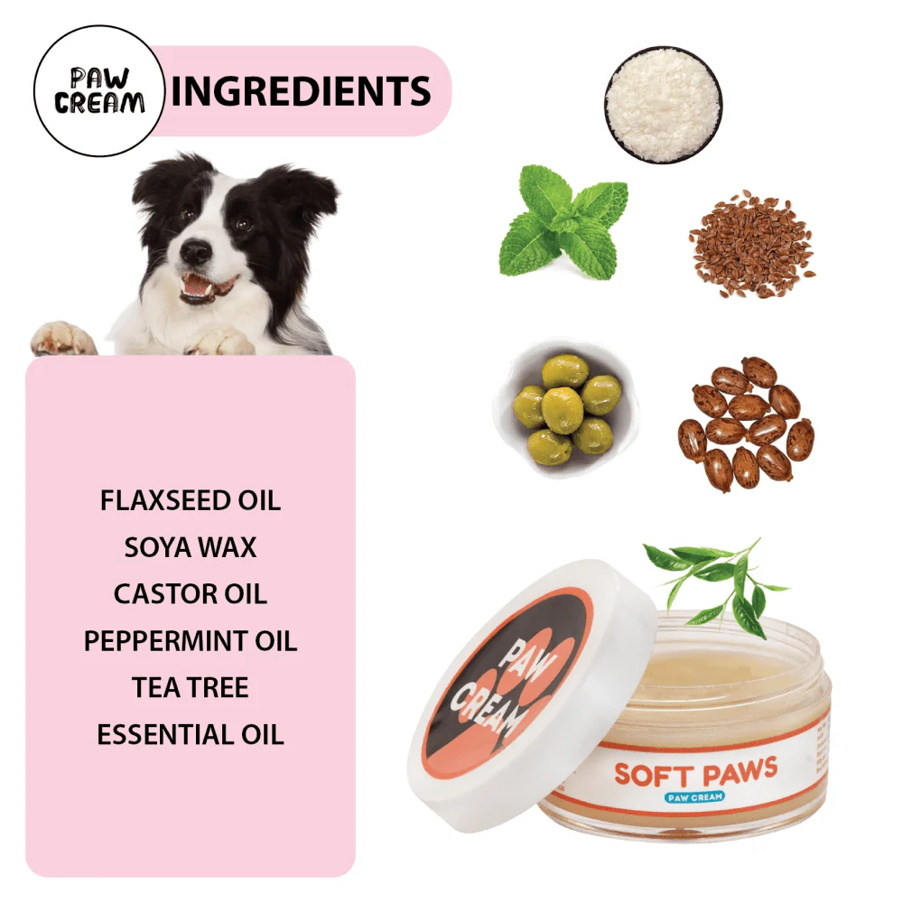 Papa Pawsome Soft Paws 100% Natural Paw Cream for Dogs - Image 4