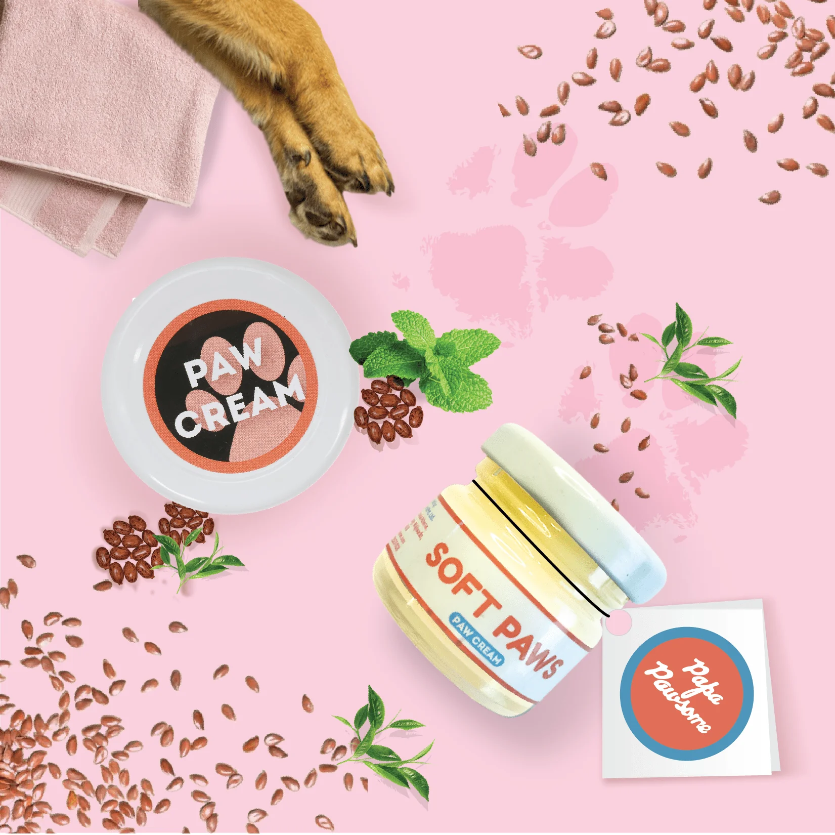 Papa Pawsome Soft Paws 100% Natural Paw Cream for Dogs - Image 6