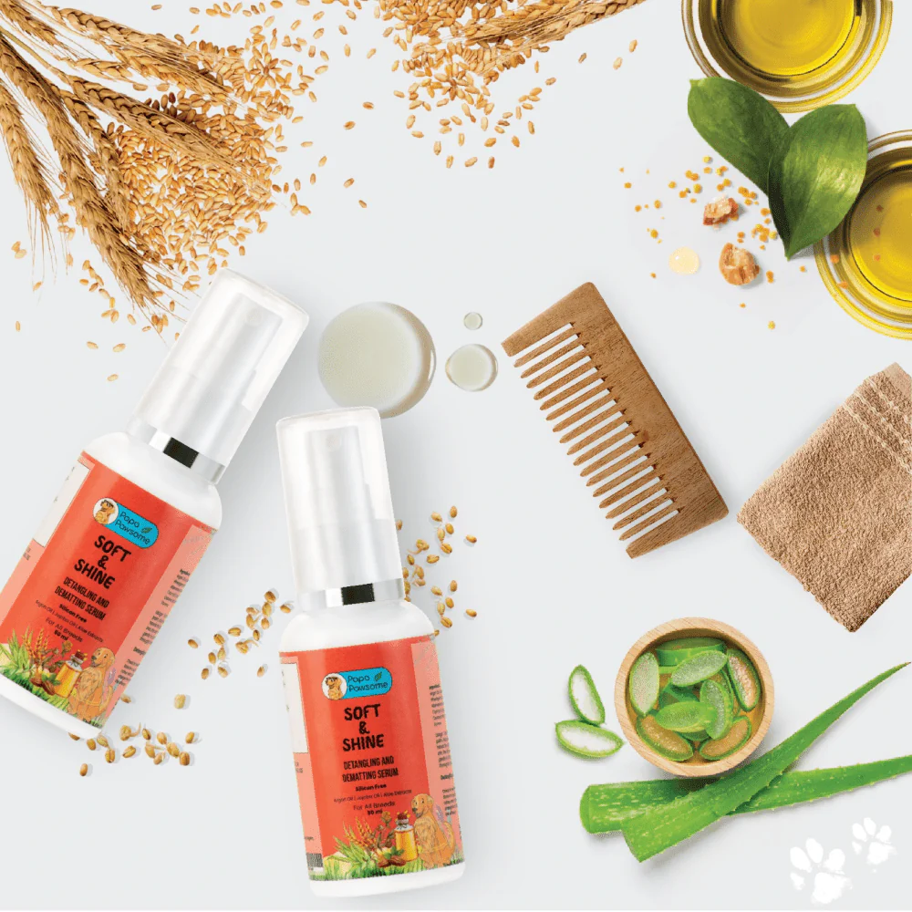 Papa Pawsome Soft & Shine Detangling Fur Serum for Dogs - Image 7