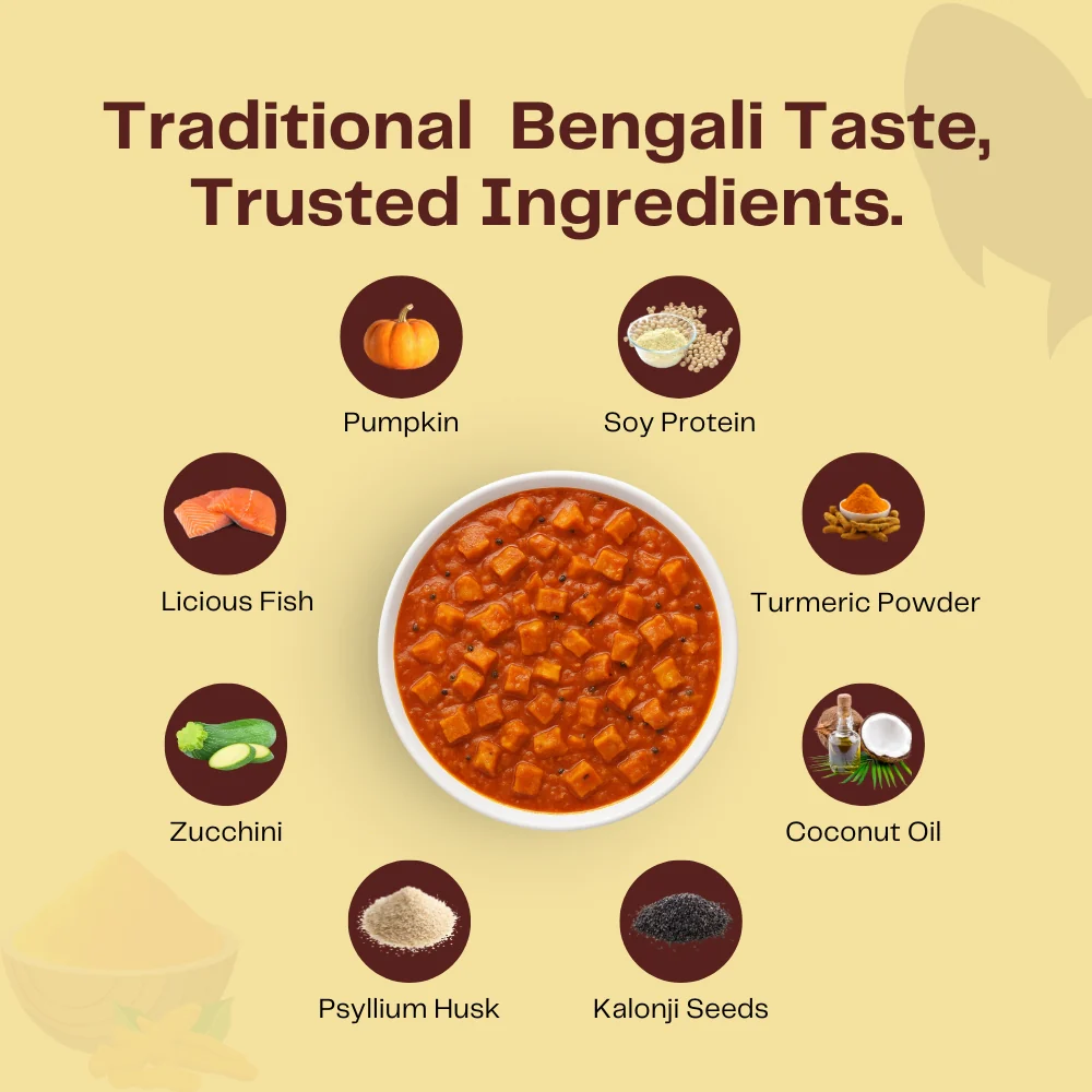 Pawfectly Made By Licious Bangla Macher Jhol Gravy Adult Dog Wet Food - Image 2