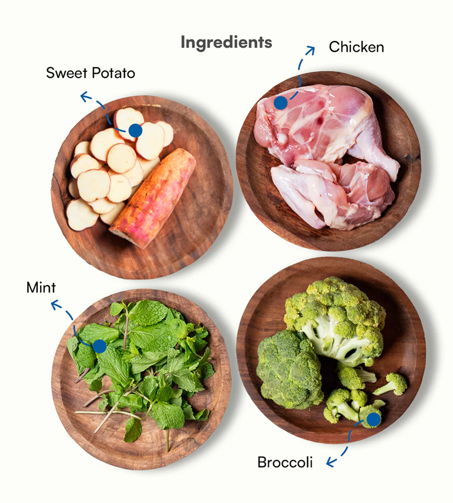 Pawfectly Made By Licious Chicken Broccoli & Sweet Potato Home Meal for Dogs - Image 2