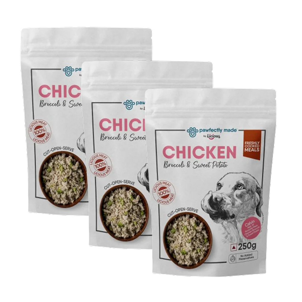 Pawfectly Made By Licious Chicken Broccoli & Sweet Potato Home Meal for Dogs - Image 4