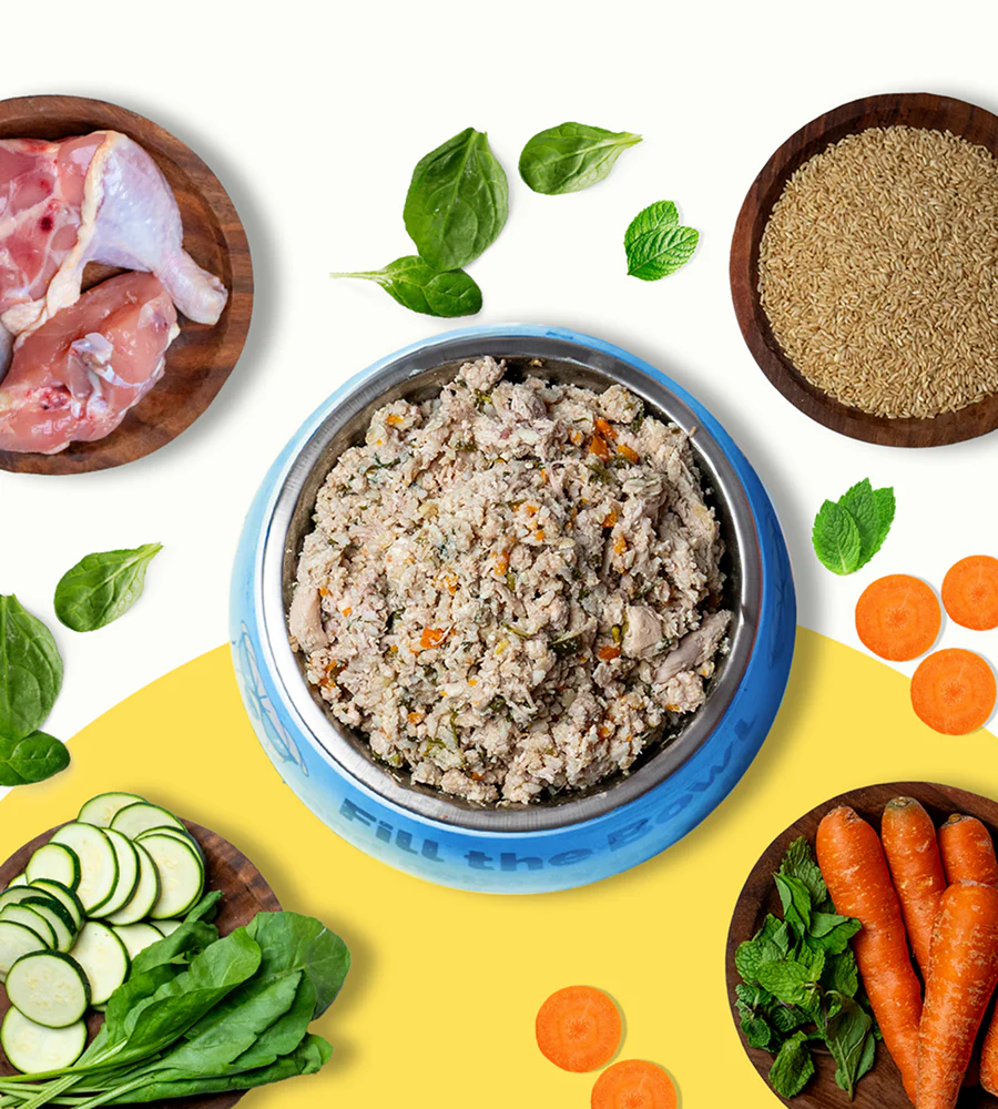 Pawfectly Made By Licious Chicken Brown Rice & Veggies Home Meal for Dogs - Image 3