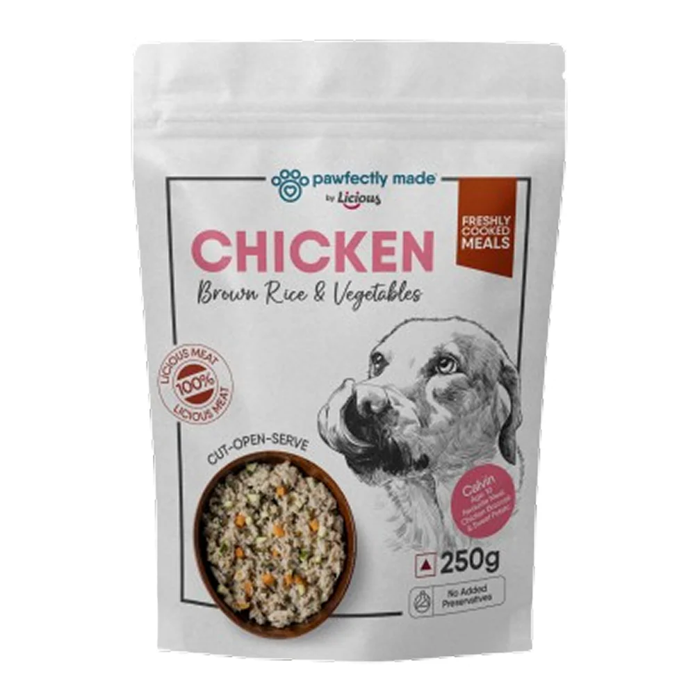 Pawfectly Made By Licious Chicken Brown Rice & Veggies Home Meal for Dogs - Image 5