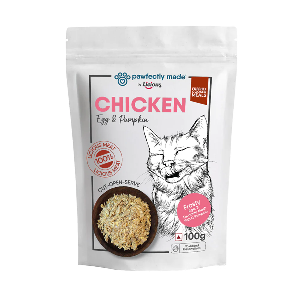 Pawfectly Made By Licious Chicken Egg & Pumpkin Home Meal for Cats - Image 2