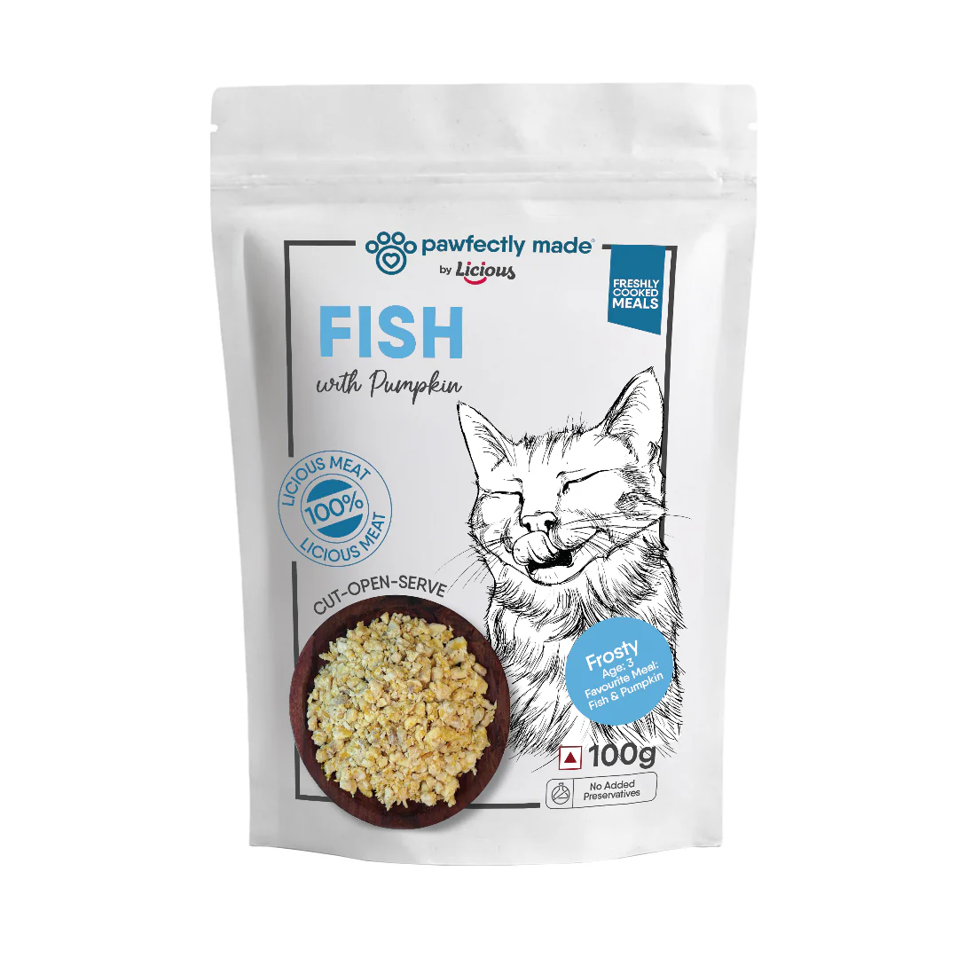 Pawfectly Made By Licious Fish & Pumpkin Home Meal for Cats - Image 5