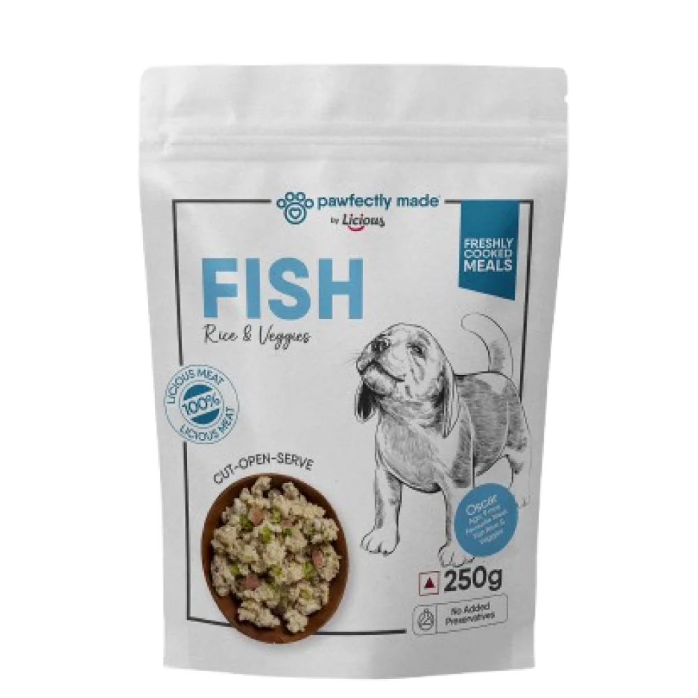 Pawfectly Made By Licious Fish Rice & Veggies Home Meal for Dogs - Image 4