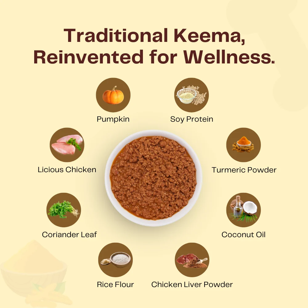 Pawfectly Made By Licious Lucknowi Chicken Keema Gravy Adult Dog Wet Food - Image 2