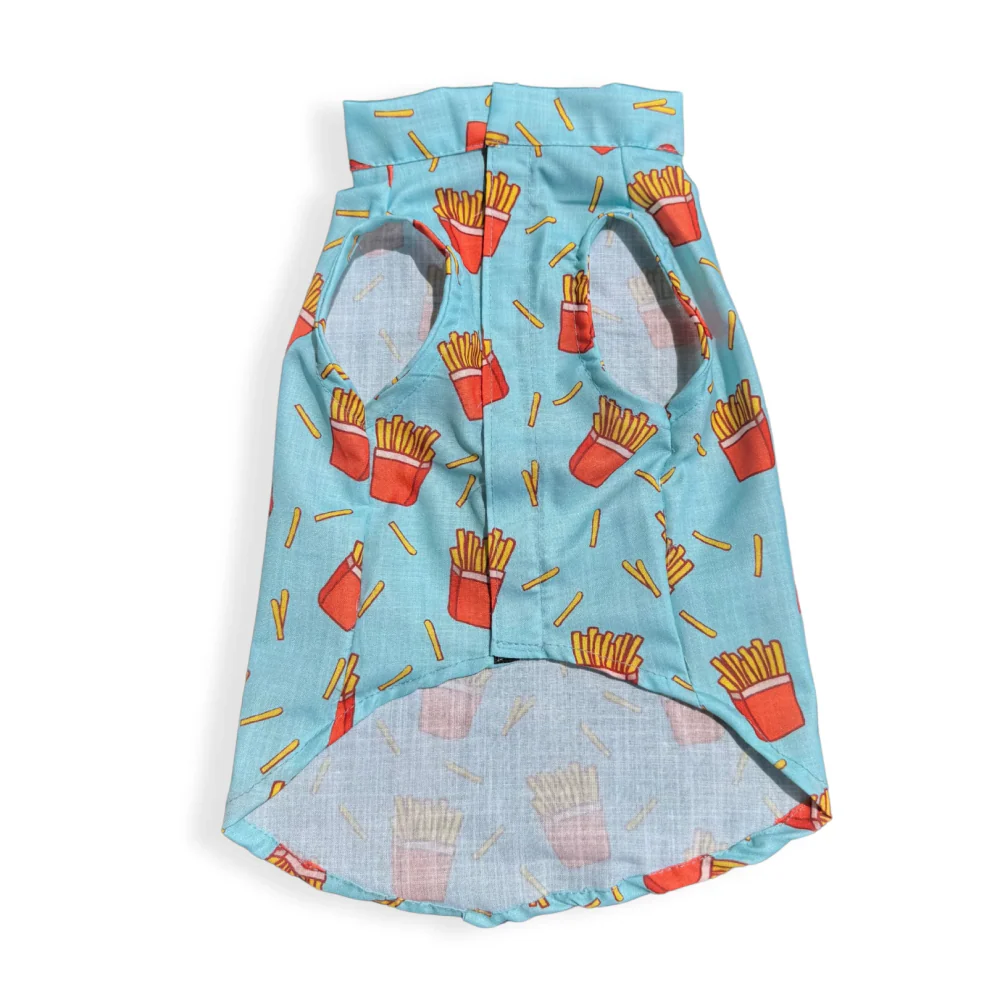 Pawgypets Fries Over Guys Sando for Dogs (Blue) - Image 5