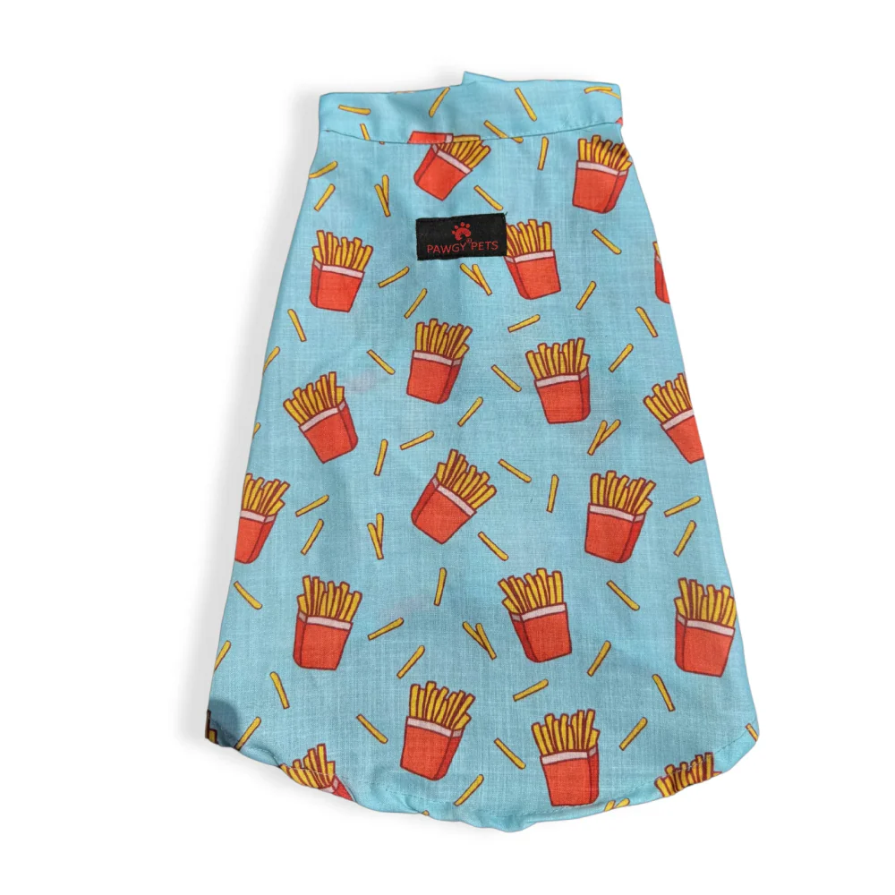 Pawgypets Fries Over Guys Sando for Dogs (Blue) - Image 6