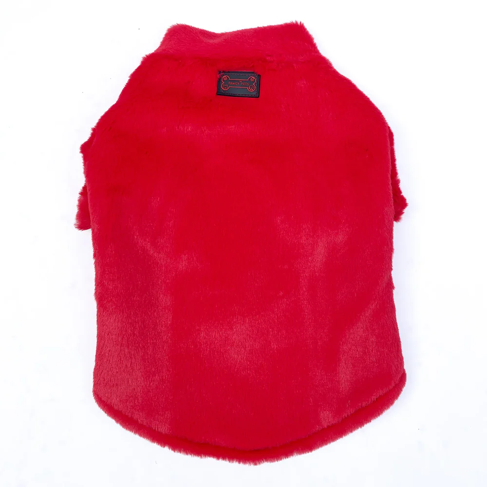 Pawgy Pets Fur Puffer Jacket for Dogs and Cats - Image 3