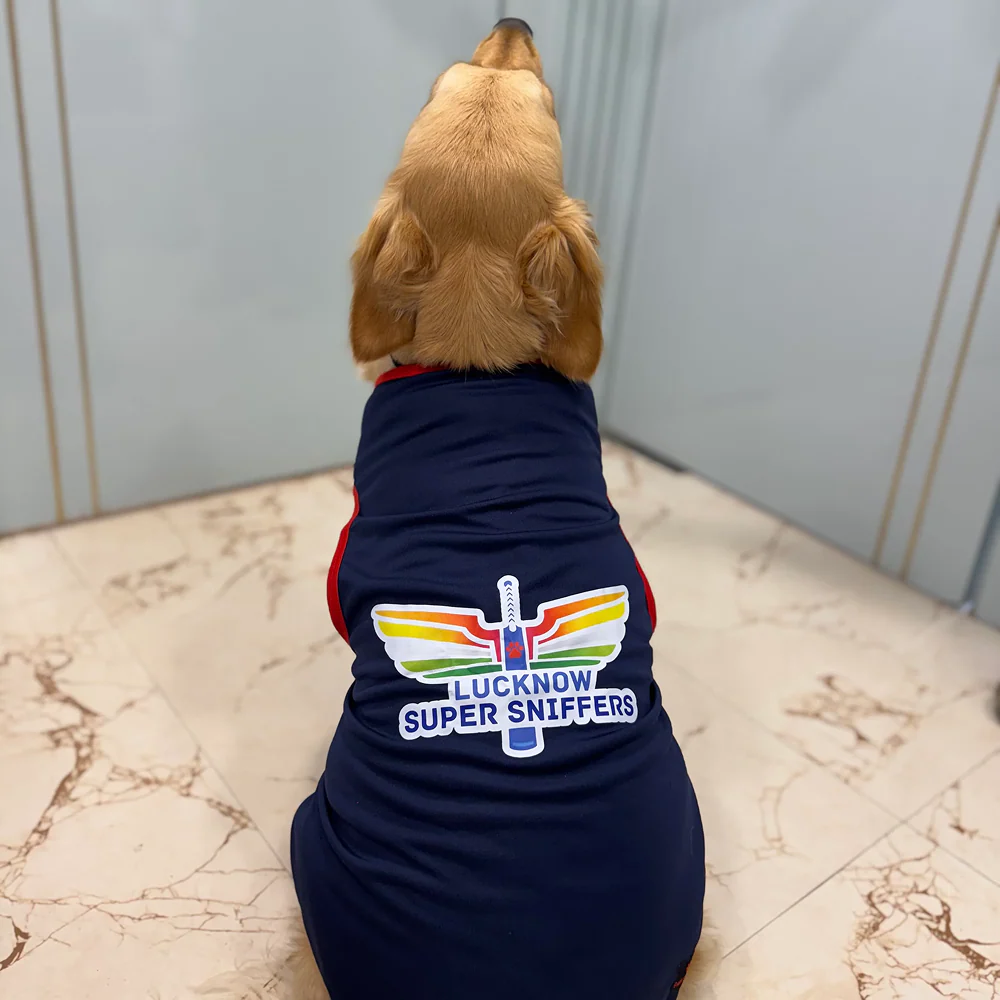 Lucknow Super Sniffers ipl Jersey for Dogs and Cats | Indian Pet League - Image 3