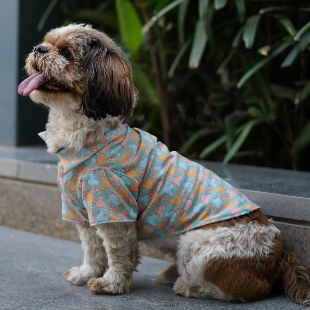 Pawgypets Mickey Overloaded Shirt for Dogs (Pastel Green) - Image 3