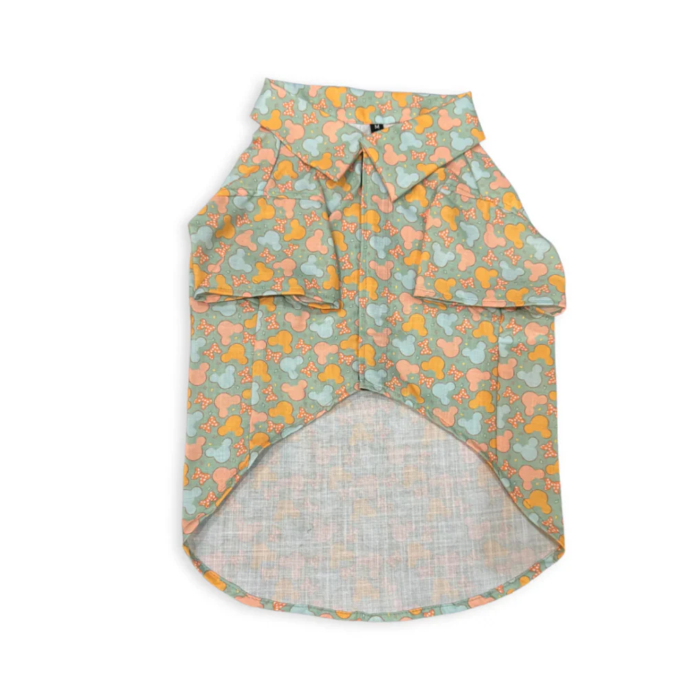 Pawgypets Mickey Overloaded Shirt for Dogs (Pastel Green) - Image 4