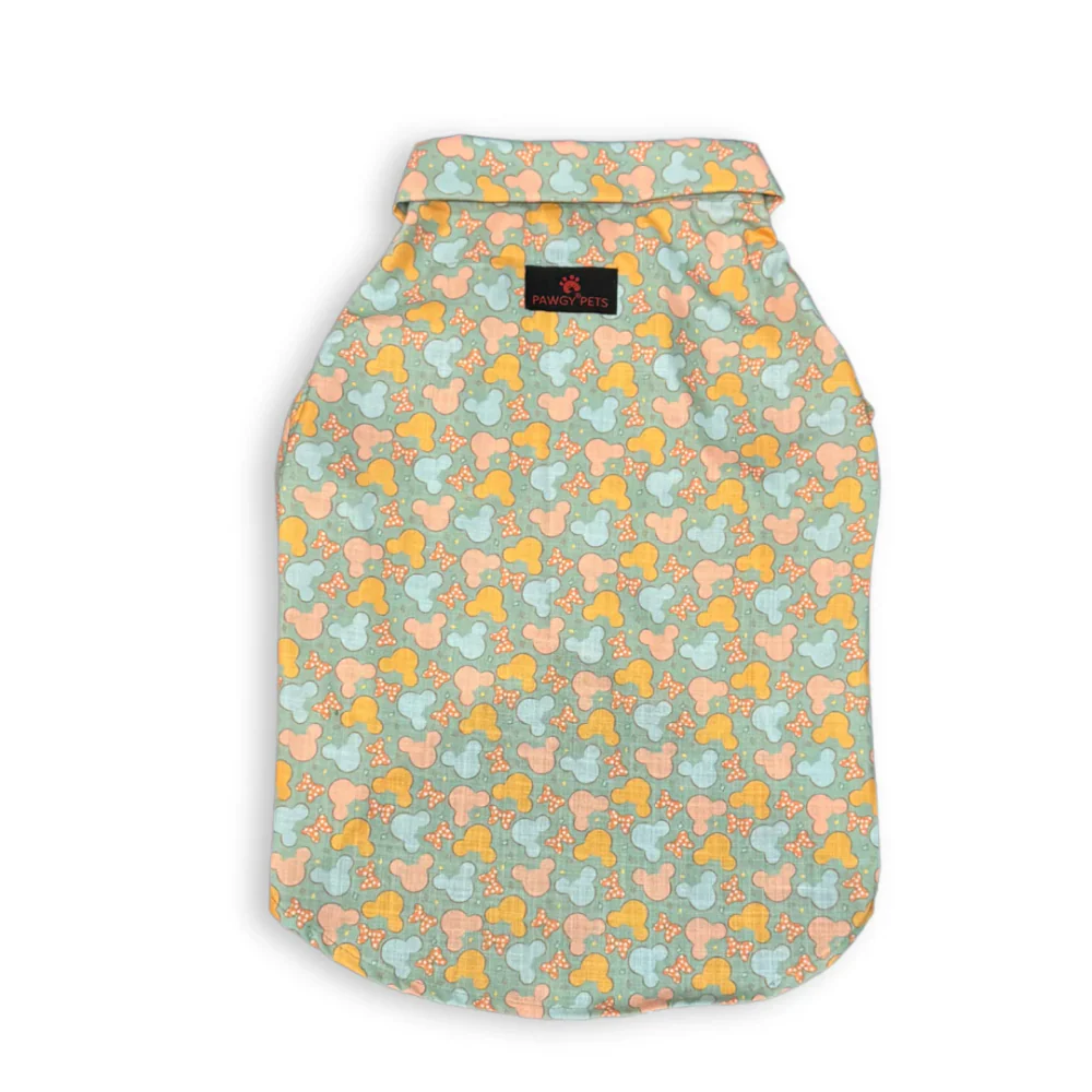Pawgypets Mickey Overloaded Shirt for Dogs (Pastel Green) - Image 5