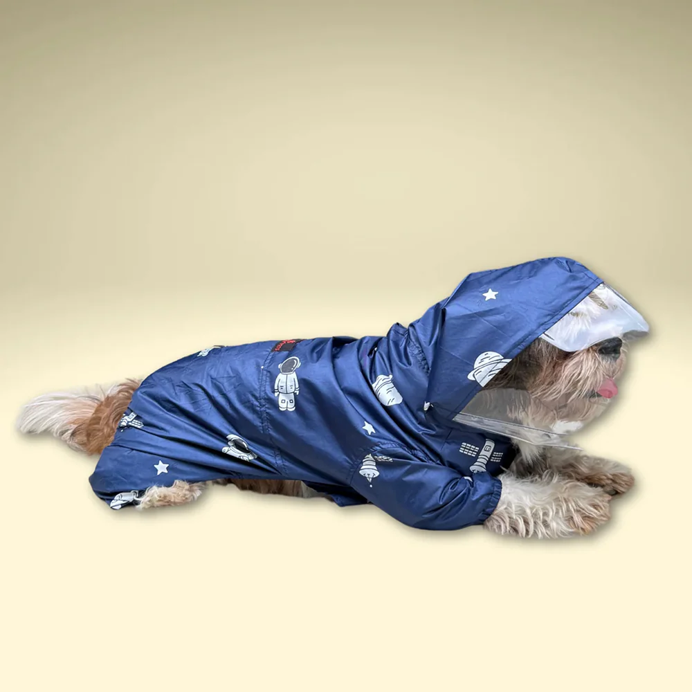 Pawgypets Astronaut Full Coverage Raincoat for Dogs and Cats - Image 6