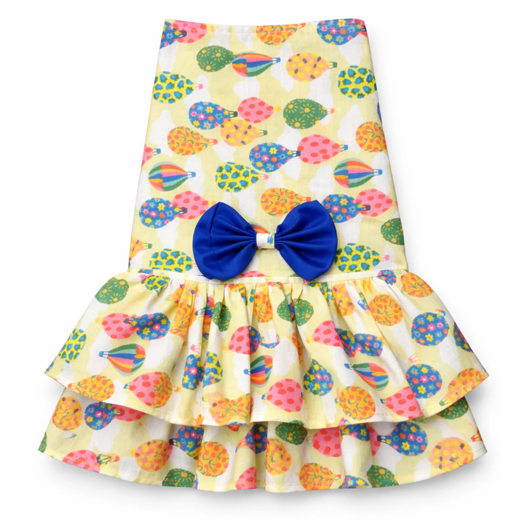 Pawgypets Balloon Casual Dress for Dogs (Lime Green) - Image 3