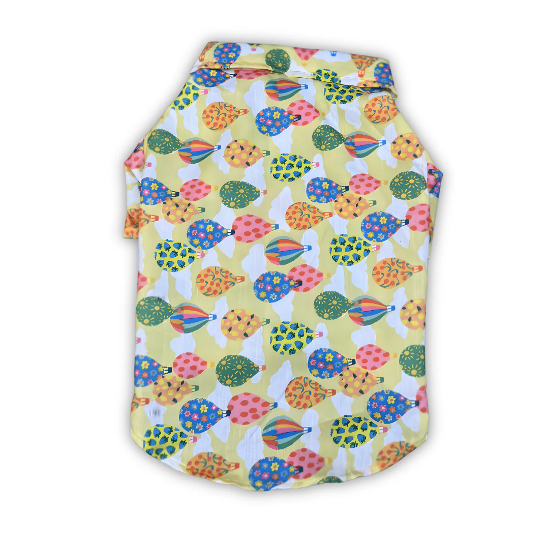 Pawgypets Balloon Casual Shirt for Dogs (Lime Green) - Image 3