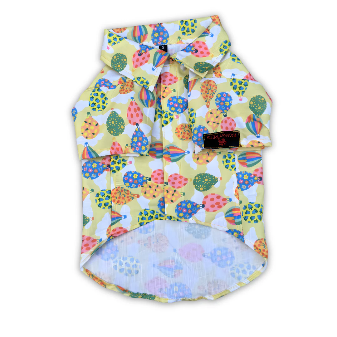 Pawgypets Balloon Casual Shirt for Dogs (Lime Green) - Image 4