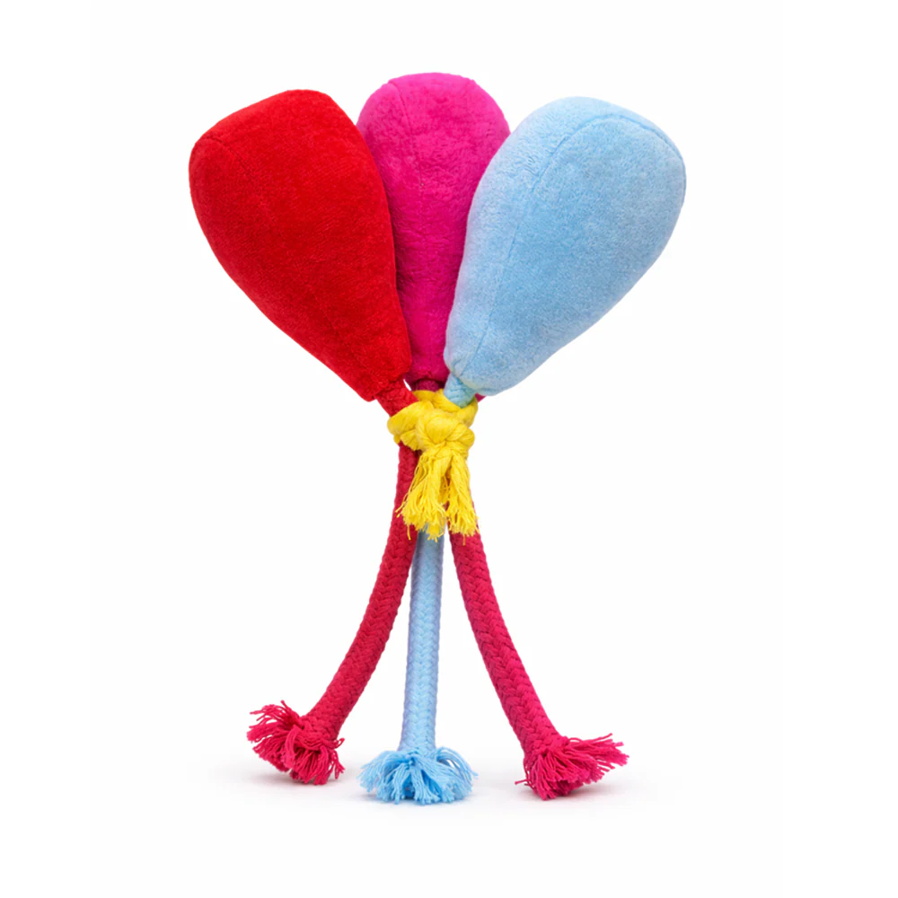 Pawgypets Balloon Plush with Rope Toy for Dogs - Image 4