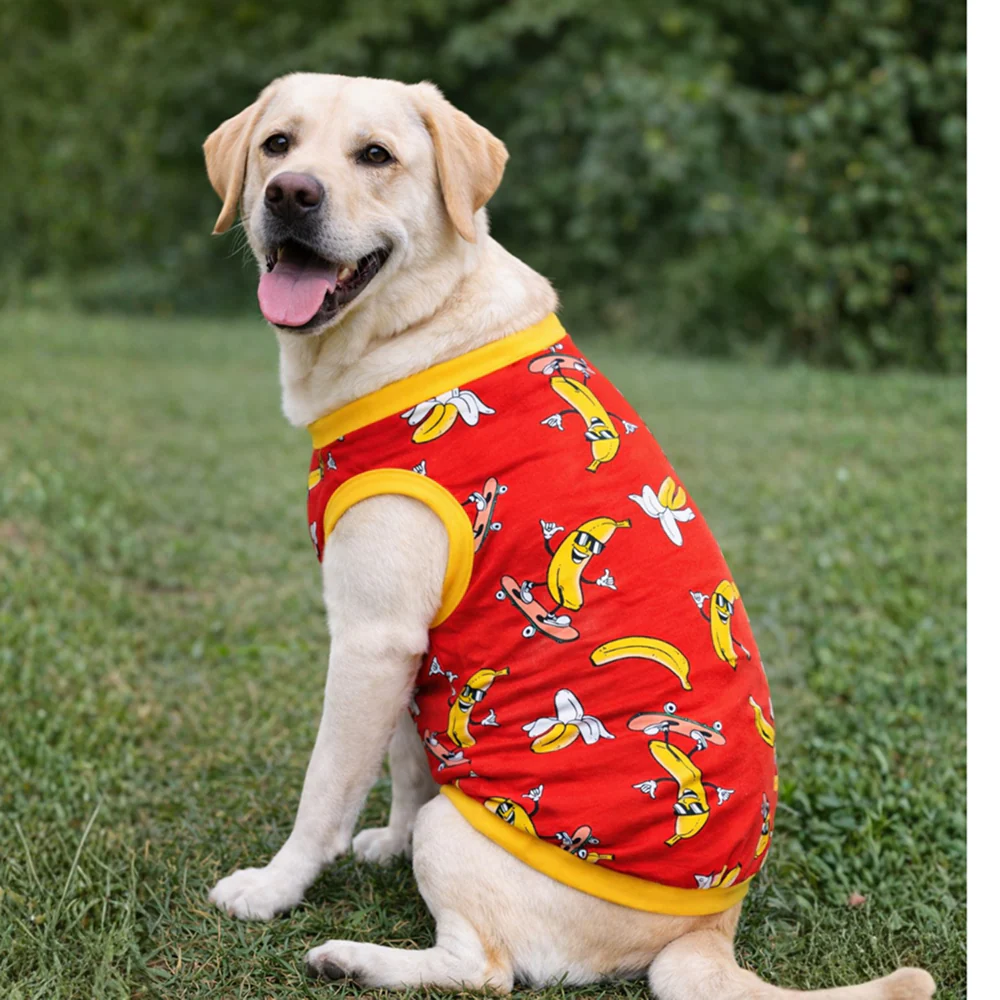 Pawgypets Banana Tshirt for Dogs (Red) - Image 5