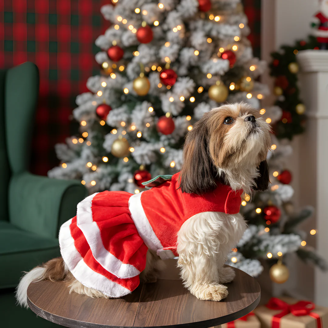 Pawgypets Christmas Dress for Dogs - Image 4