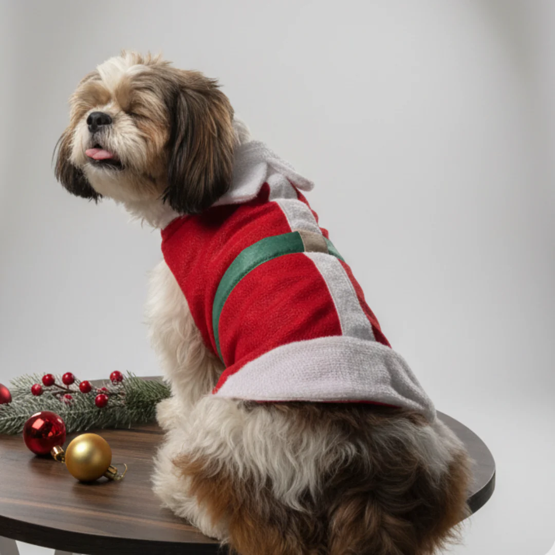 Pawgypets Christmas Santa Dress for Dogs - Image 3