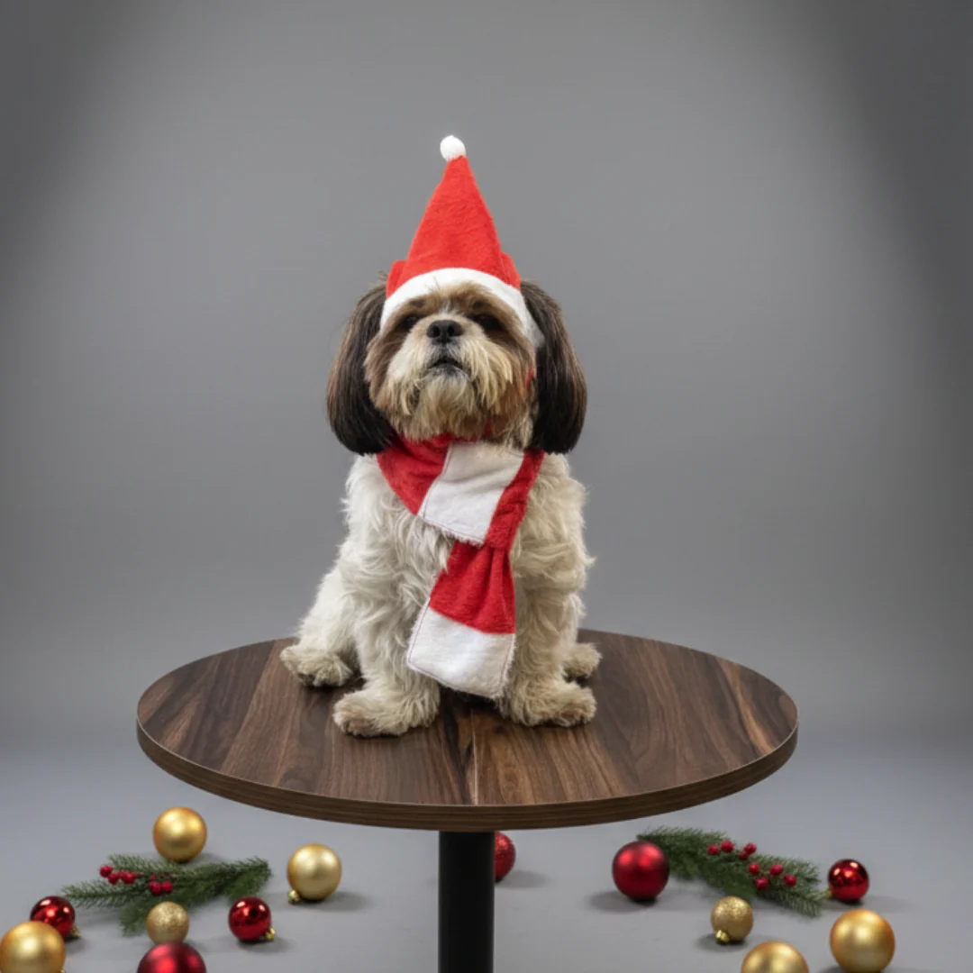 Pawgypets Christmas Scarf for Dogs and Cats - Image 3