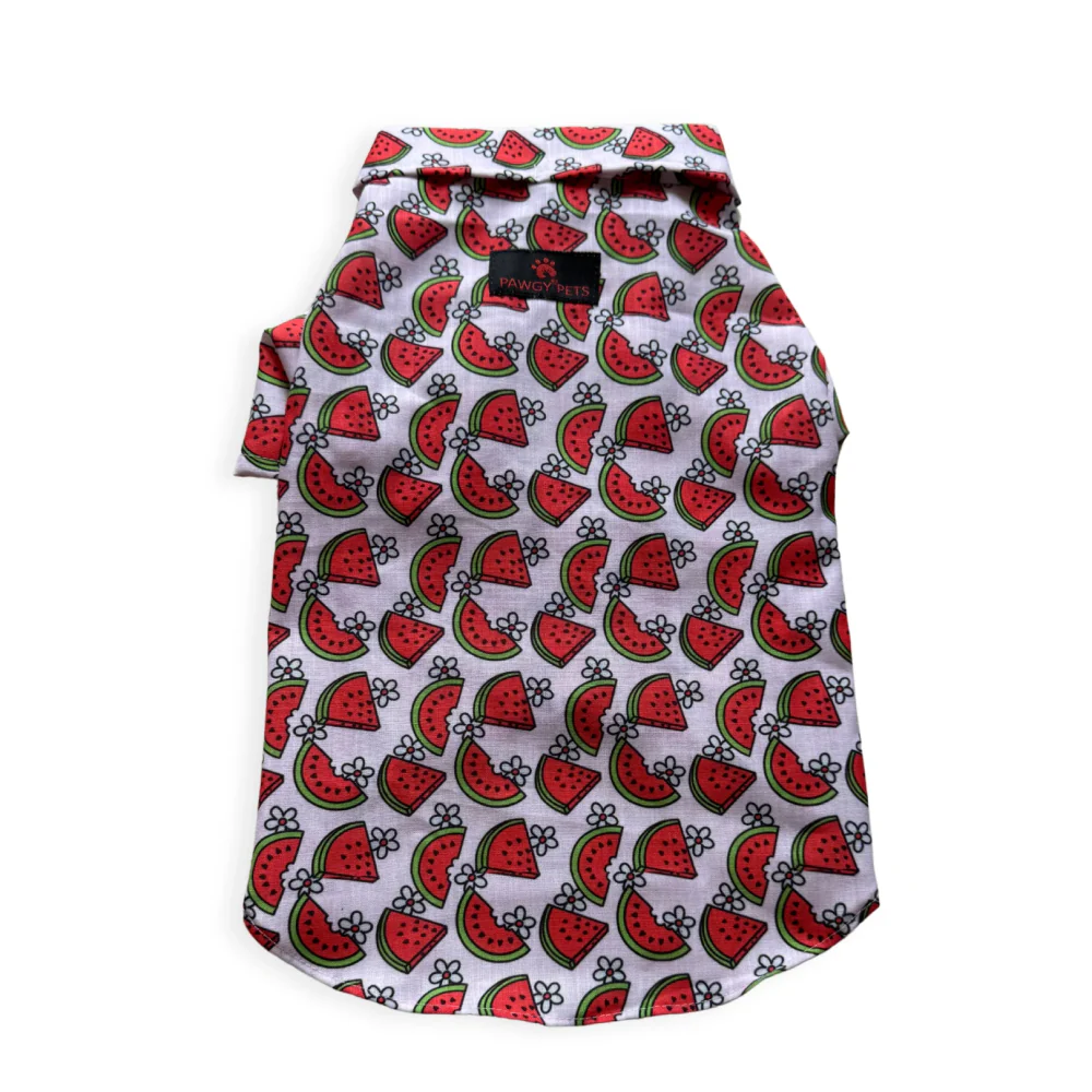 Pawgypets Daisy Melon Shirt for Dogs and Cats (Pink) - Image 5