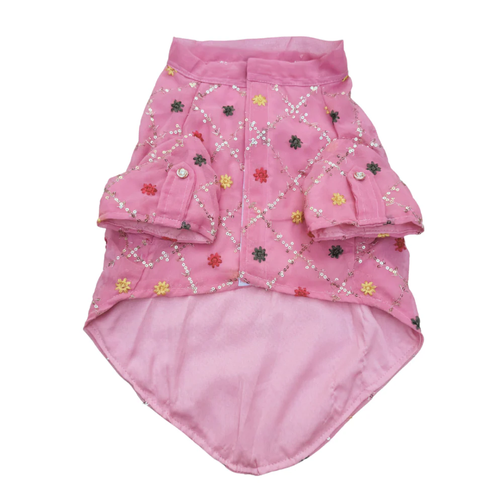 Pawgypets Festive Shirt for Dogs and Cats (Pink) - Image 4
