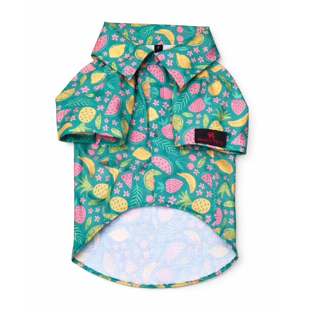Pawgypets Fruity Casual Shirt for Dogs (Green) - Image 4