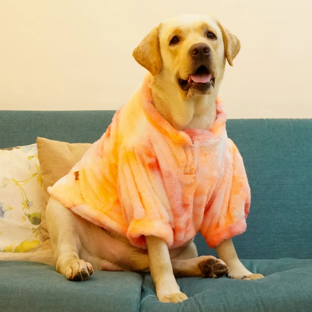 Pawgypets Fur Sweater for Dogs and Cats (Orange) - Image 3