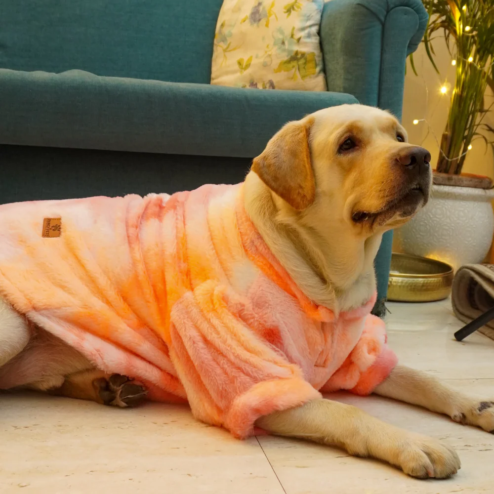 Pawgypets Fur Sweater for Dogs and Cats (Orange) - Image 5